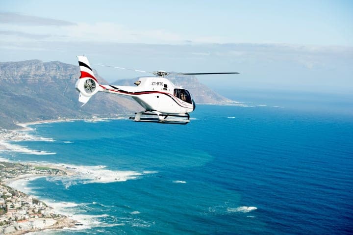 Helikoptervlucht over Kaapstad thumbnail