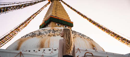Nepal roept: heilige stoepa's & hoge Himalaya's