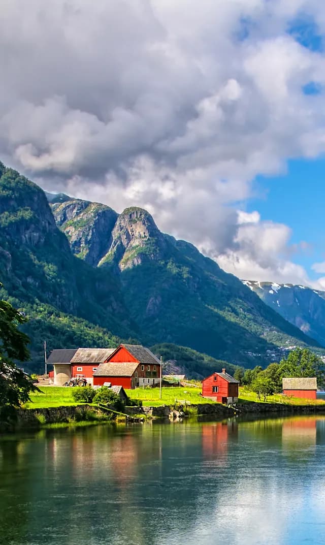 Fjorde, Polarlichter & Wale